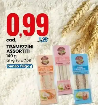 Eurospin Tre Mulini Tramezzini Assortiti offerta