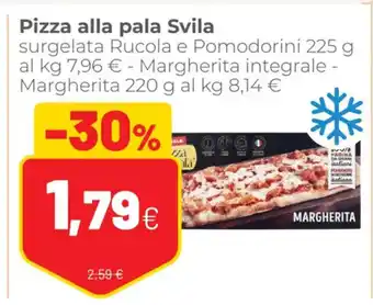 Coop Svila Pizza alaa pala surgelata Rucola e Pomodorini 225 g offerta