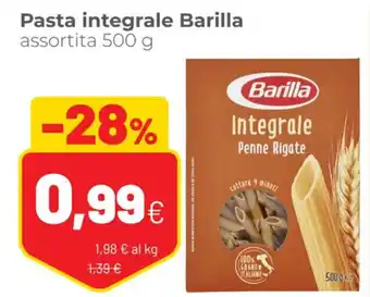 Coop Barilla Pasta Integrale assortita 500 g offerta