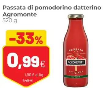 Agromonte Passata di pomodorino datterino 520 g