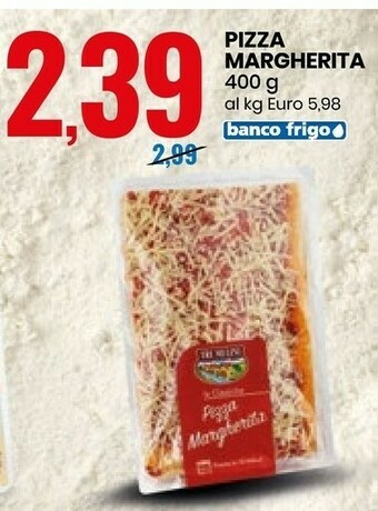 Eurospin Tre Mulini - Pizza Margherita 400 G offerta