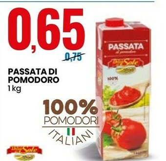 Eurospin Delizie Del Sole - Passata Di Pomodoro 1000 G offerta