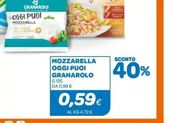 Ekom Dixan Mozzarella Oggi Puoi offerta