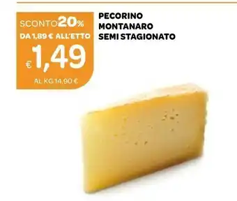 Ekom Galbani Pecorino Montanaro Semi Stagionato offerta