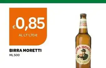 Ekom Moretti Birra 500 G(ml) offerta