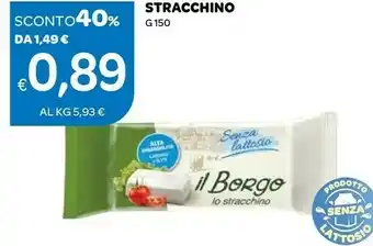 Ekom Il Borgo Stracchino 150 G offerta
