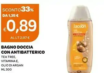 Ekom Bagno Doccia Con Antibatterico Tea Tree/ Vitamina E/ Olio Di Argan offerta