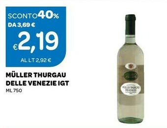 Ekom Muller Thurgau Delle Venezie IGT offerta