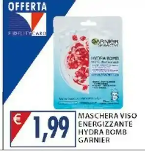 Mercatò Garnier Maschera Viso Energizzante Hydra Bomb offerta