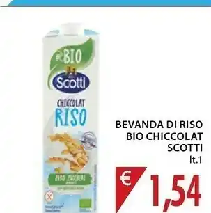 Mercatò Riso Scotti - Riso Bio Integrale Chiccolat 1000 G(ml) offerta
