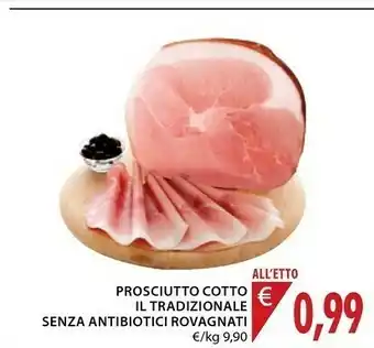 Mercatò Rovagnati Prosciutto Cotto Il Tradizionale Senza Antibiotici offerta