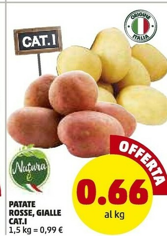 PENNY Patate Rosse,gialle offerta
