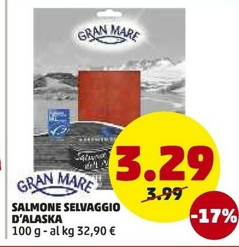 PENNY Gran mare Salmone Scozzese 100 G(ml) offerta