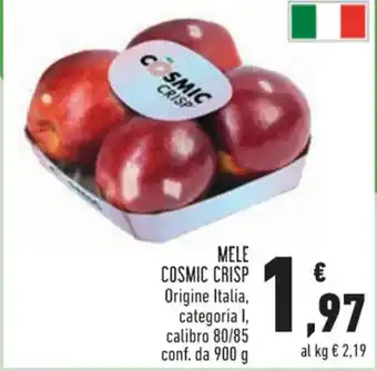 Conad Mele Cosmic Crisp Origine Italia conf. da 900 g offerta