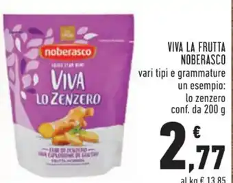 Conad Noberasco Viva La Frutta lo zenzero conf. da 200 g offerta