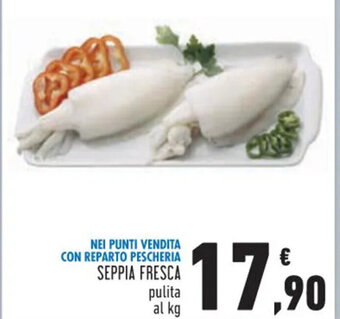 Conad Seppia Fresca pulita offerta