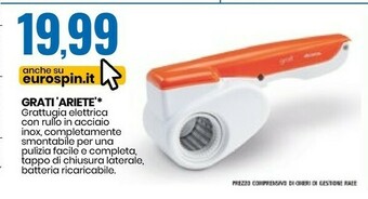 Eurospin Ariete Grati offerta