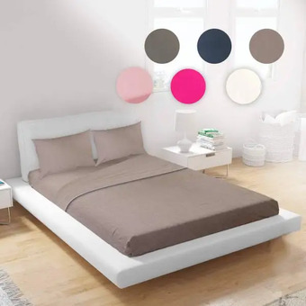 Franzy's Online Fz completo letto 1,5 piazza in tinta unita offerta