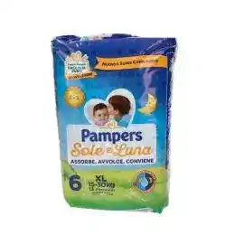 Franzy's Pannolini pampers sole&luna xl 15-30kg offerta