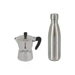 Franzy's Set caffettiera 3 tazze + bottiglia aeternum bialetti offerta
