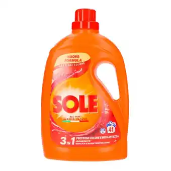 Franzy's Sole detersivo liquido lavatrice colore 41 lavaggi offerta