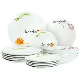 Franzy's Tognana servizio piatti da 18pz pasta time offerta