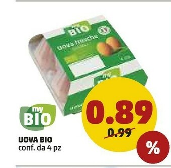PENNY My bio Uova Fresche offerta