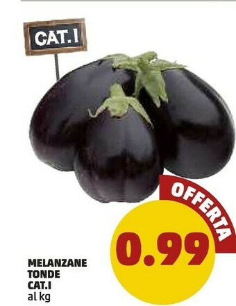 PENNY Melanzane Tonde offerta