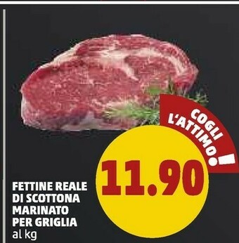 PENNY Fettine Reale Di Scottona Marinato Per Griglia offerta