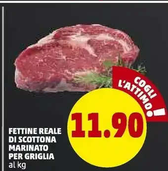 PENNY Fettine Reale Di Scottona Marinato Per Griglia offerta