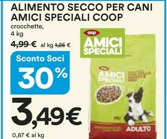 Coop Cibo per cani offerta