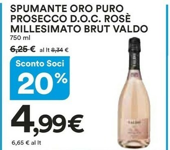 Coop Millesimato Prosecco offerta