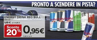 Coop Red bull Energy drink offerta