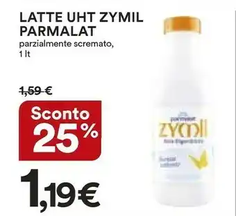 Coop Parmalat Latte parzialmente scremato offerta
