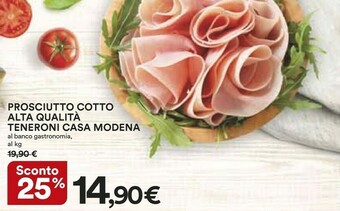 Coop Casa Modena Prosciutto cotto offerta