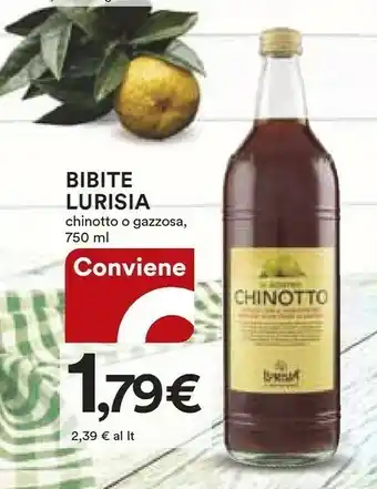 Coop Lurisia Chinotto offerta