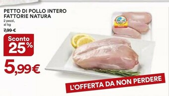 Coop Fattorie Natura Petto di pollo offerta