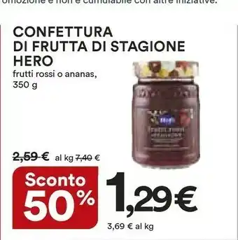 Coop Hero Marmellata offerta