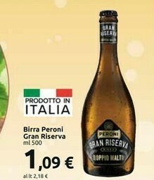 Carrefour Peroni Gran Riserva Birra Bianca 500 G(ml) offerta