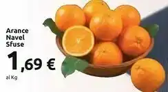 Carrefour Arance Navel Sfuse offerta
