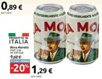 Carrefour Moretti Birra offerta