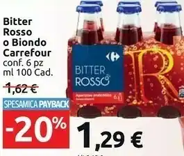 Carrefour Carrefour Bitter Rosso/ Biondo offerta