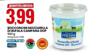Eurospin Pascoli Italiani - Mozzarella Di Bufala Campana DOP offerta
