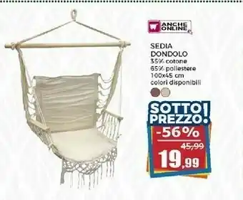 Happy Casa Sedia a dondolo offerta