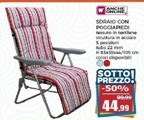 Happy Casa Sdraio offerta