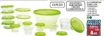 Happy Casa Contenitori per alimenti offerta