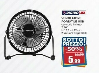 Happy Casa Lux Ventilatore offerta
