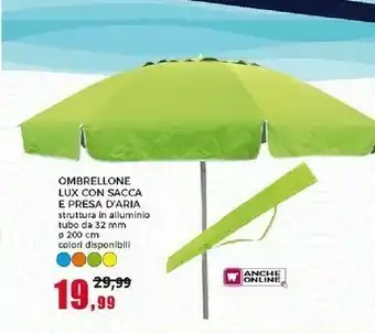 Happy Casa Lux Ombrelloni da giardino offerta