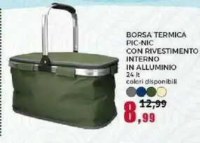 Happy Casa Pic-nic Borsa Termica offerta