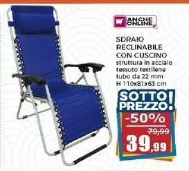 Happy Casa Sdraio offerta